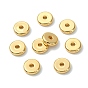 SHEGRACE Brass Beads, Cadmium Free & Nickel Free & Lead Free, Flat Round