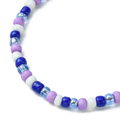 Bracelet de perles tressées en graines de verre pour femme