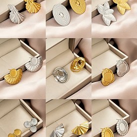 304 из нержавеющей стали серьги