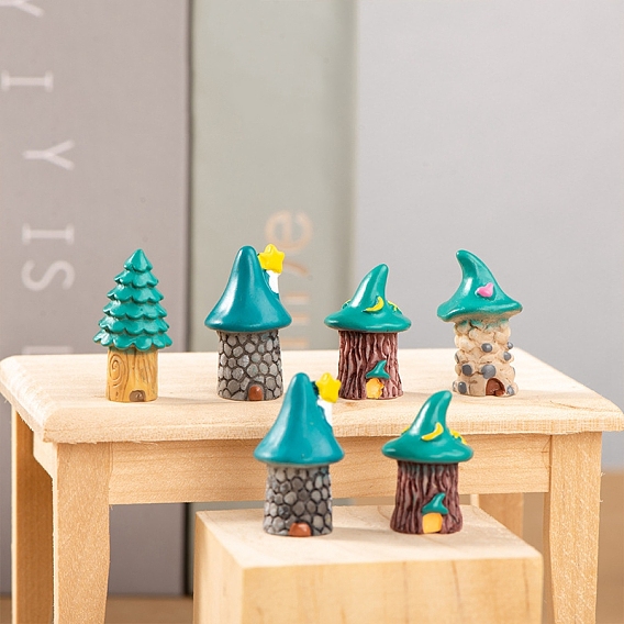 Миниатюрные украшения из смоляного шланга, аксессуары для домашнего кукольного домика с микро-ландшафтом, притворяясь опорными украшениями