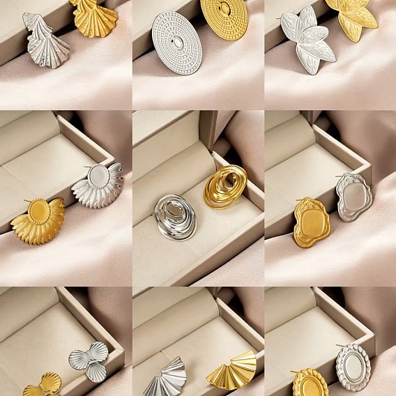 304 из нержавеющей стали серьги