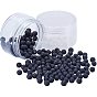Transparent Glass Beads, Frosted, Round