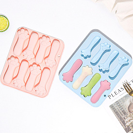 Cat's Claw Shape DIY Food Grade Silicone Molds, Fondant Molds, Resin Casting Molds, for Chocolate, Candy, UV Resin & Epoxy Resin Craft Making