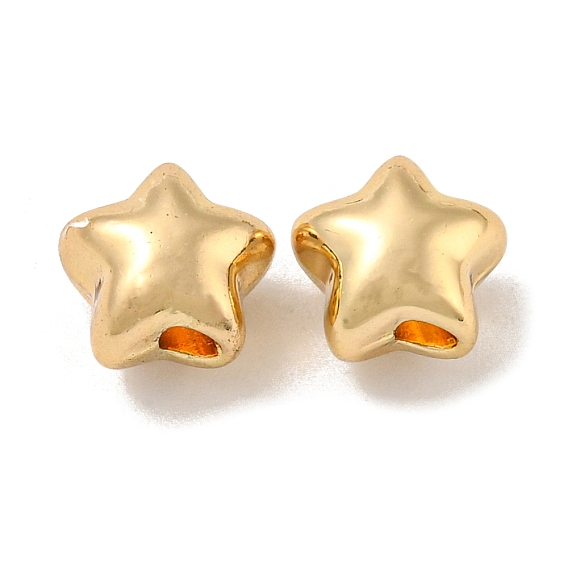 Alloy Beads, Star