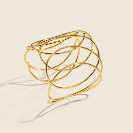 304 Браслеты-манжеты из многослойной проволоки из нержавеющей стали