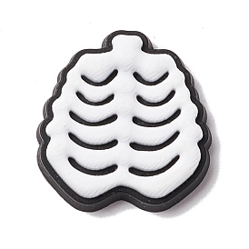 Halloween Theme PVC Cabochons, Skeleton