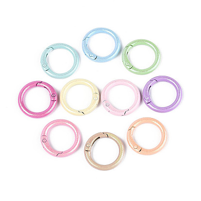 Окрашенные распылением пружинные кольца из сплава, с блеском порошок, кольцо, без кадмия и без свинца