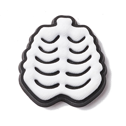 Halloween Theme PVC Cabochons, Skeleton