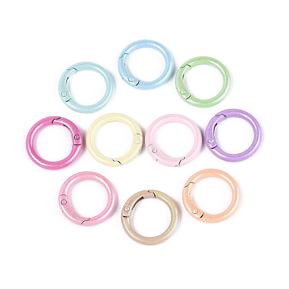 Окрашенные распылением пружинные кольца из сплава, с блеском порошок, кольцо, без кадмия и без свинца