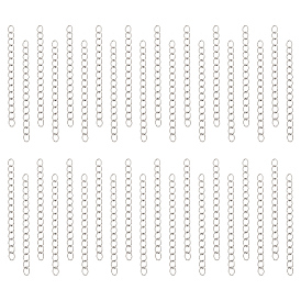 316 хирургический удлинитель цепи из нержавеющей стали, удлинитель витой цепи, для браслетов, припой