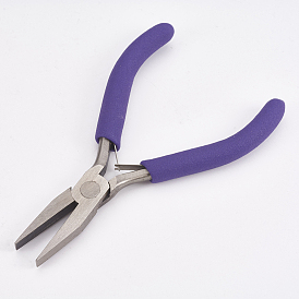 Polishing Jewelry Pliers, Flat Nose Pliers for Jewelry Making Supplies