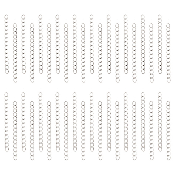 316 хирургический удлинитель цепи из нержавеющей стали, удлинитель витой цепи, для браслетов, припой