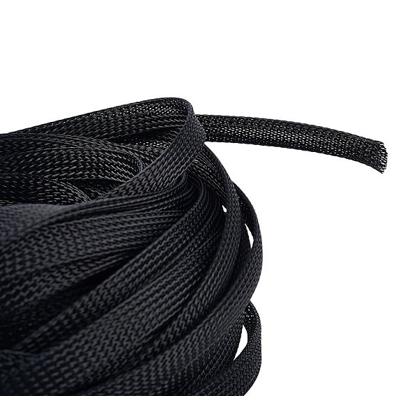 20м полиэстеровая декоративная сетчатая лента, защитная крышка провода