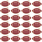 30 pendentifs en alliage émaillé, de rugby, or