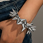 Hip-Hop Punk Goth CCB Plastic Spike Cone Charm Bracelets for Men