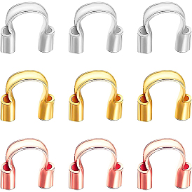 3 цвета 90шт. латунная проволока защитная, без никеля 