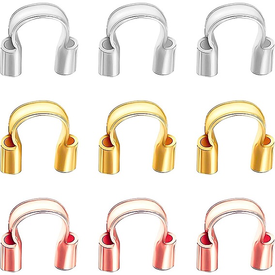 3 цвета 90шт. латунная проволока защитная, без никеля 