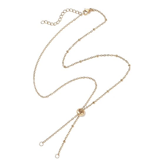 304 изготовление ожерелий со слайдером из нержавеющей стали