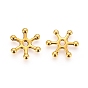 Tibetan Style Alloy Spacer Beads, Lead Free & Cadmium Free, Snowflake