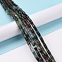 Natural Indian Agate Beads Strands, Bamboo Stick