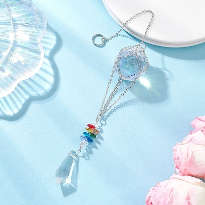 Стеклянные воздушные шары, подвесные ловцы солнца, для наружного и садового декора