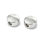 SHEGRACE Brass Beads, Flat Round, Cadmium Free & Nickel Free & Lead Free, Long-Lasting Plated