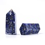 Orgone Obelisk Jumbo, Resin Pointed Home Display Decoration, Healing Stone Wands, for Reiki Chakra Meditation Therapy Decos, with Gemstone Inside, Irregular Hexagonal Prisms