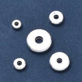 Spacer бисер латунные, долговечный, без кадмия и без свинца, диск, Heishi бусы