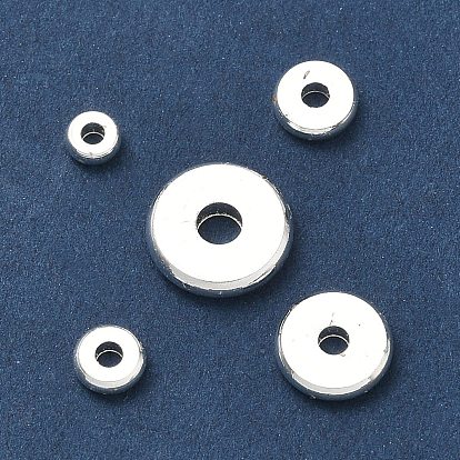 Spacer бисер латунные, долговечный, без кадмия и без свинца, диск, Heishi бусы