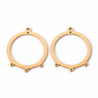 201 из нержавеющей стали Компоненты для люстр ссылки, круглые кольца, лазерная резка