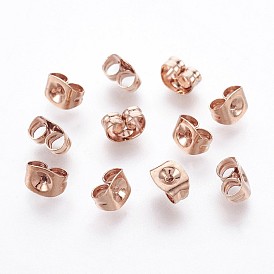 304 из нержавеющей стали гайки уха, спинки фрикционных серег для сережек-гвоздиков