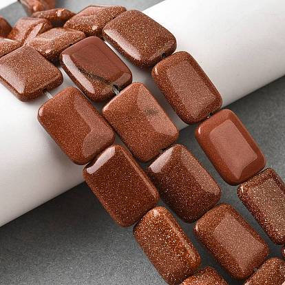 Синтетические голдстоуновские бисер пряди, прямоугольные