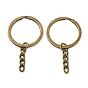 Железа отделились брелоки, с цепями