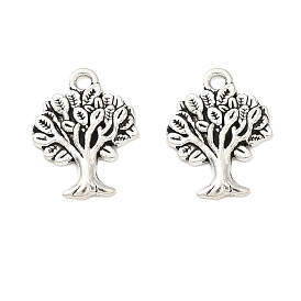 Сплавочные подвески тибетского стиля, без кадмия и без свинца, Дерево прелести