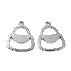 201 Stainless Steel Pendants, Handbag