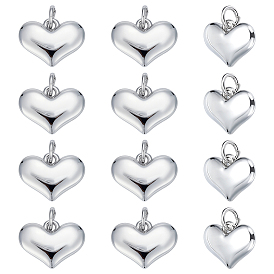 12шт стойки с латунным покрытием, с целью перехода в кольце, сердце