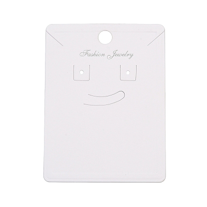 Бумажные открытки для ювелирных изделий, прямоугольные