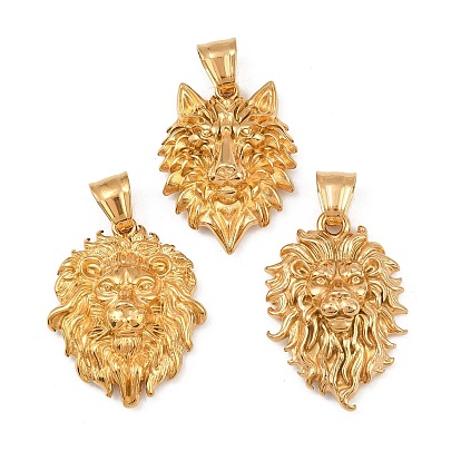 304 подвески из нержавеющей стали, реальный 18 k позолоченный, ионное покрытие (ip)