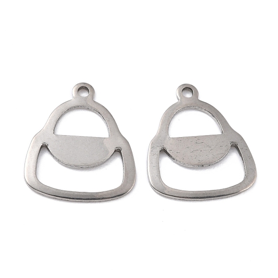 201 Stainless Steel Pendants, Handbag