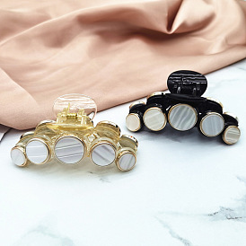 Retro French Bathing Hair Clip - Simple and Versatile Hair Accessories for Women.