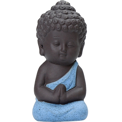 Ceramics Buddha Statue, for Home Office Feng Shui Ornament