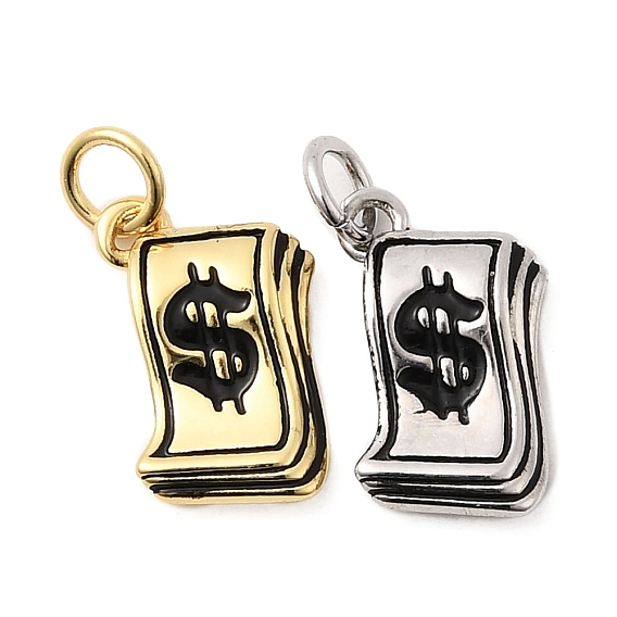 Латунь эмаль прелести, долговечный, без свинца и без кадмия, с целью перехода в кольце, доллар очарование, стойки покрытие