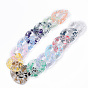 Transparent Acrylic Linking Rings, Quick Link Connectors, for Curb Chains Making, Twist Oval