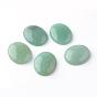 Natural Green Aventurine Cabochons, Oval
