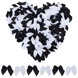 200 шт. 2 цвета плетеные аксессуары ручной работы, бант из полиэфирной ленты