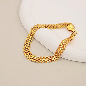 Браслеты из латунных сеток для женщин