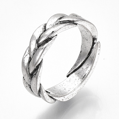 Adjustable Tibetan Style Alloy Finger Rings