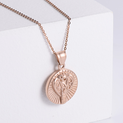 Винтажные европейские змеиные подвески из нержавеющей стали для мужчин и женщин