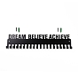 Iron Medal Holder Frame, Medals Display Hanger Rack, Rectangle with Word Dream Believe Achieve Never Give Up