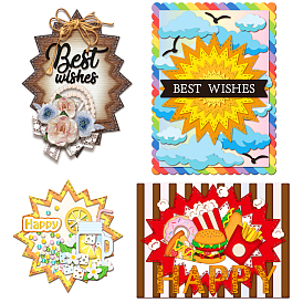 Углеродистая сталь разрезает трафареты, для diy scrapbooking, Фотоальбом, декоративная бумага для тиснения